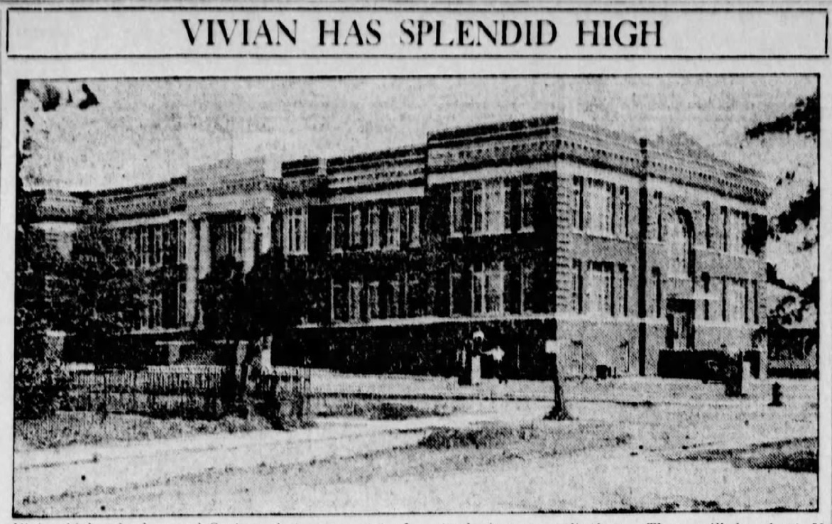 North Caddo Parish Vivian School History