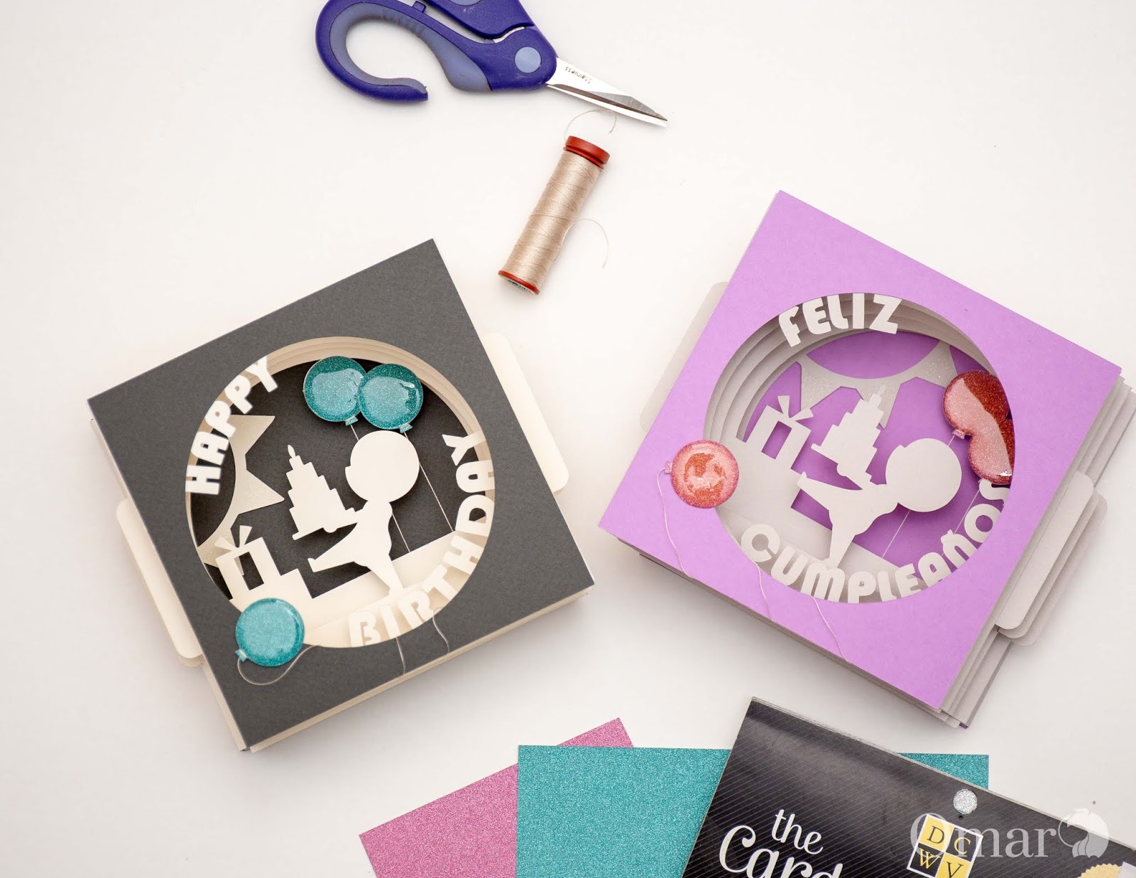 Awesome SVGs: Easy Birthday Tunnel Cards with Your Cricut Machine