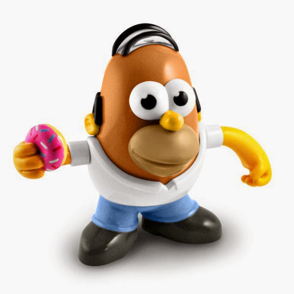 Mister Potato Homer Simpson