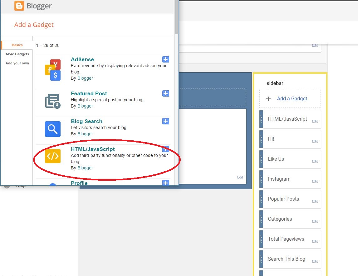 How to Add Social Media Icons on Your Sidebar in Blogger Thrifted Thrills