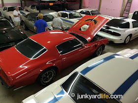 80 pristine examples of Pontiac Firebirds, Formulas, and Trans Ams are owned by Indiana’s Steve Hamilton.