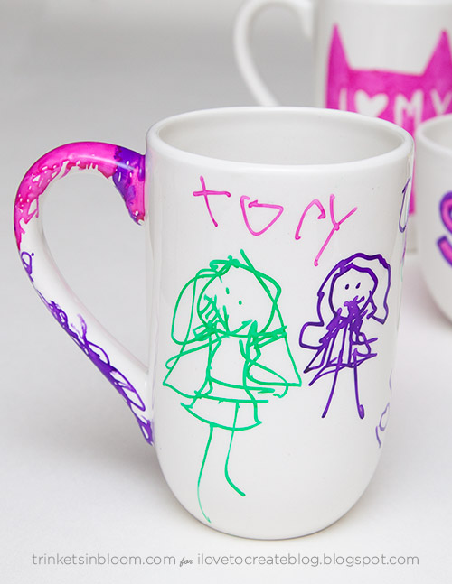 Viklaang Gril Sexxx - iLoveToCreate Blog: Cute Doodled Mugs