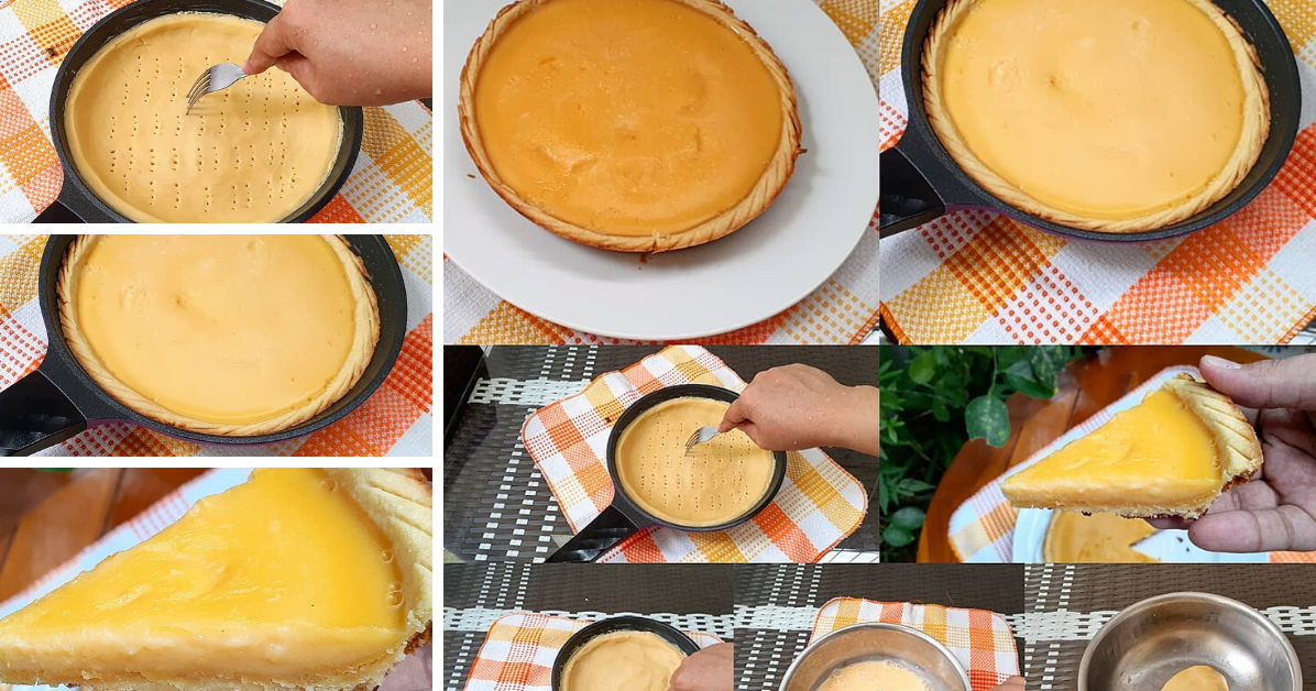 Pie Susu Teflon Takaran Sendok Pie Crust-nya Kress.. Vla Susunya