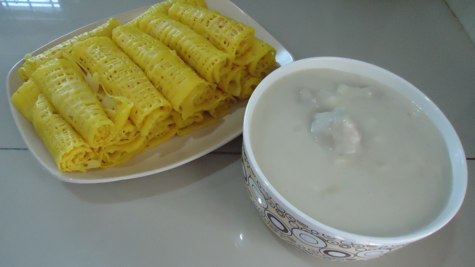 Zara ♥ Baking ROTI JALA &amp; KUAH DURIAN&hellip;