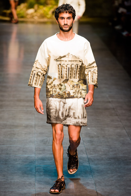 RUNWAY REPORT.....Milan Menswear Fashion Week: Dolce & Gabbana S/S 2014 ...