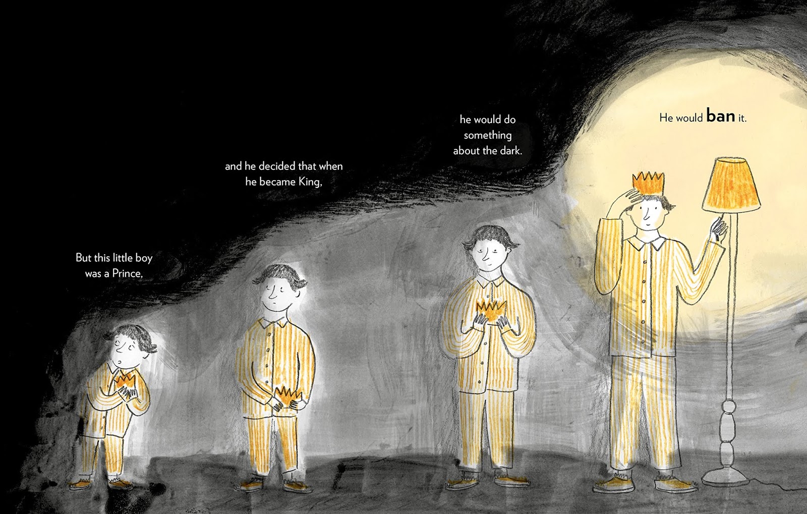 "The King Who Banned the Dark" by Emily HaworthBooth (Pavilion