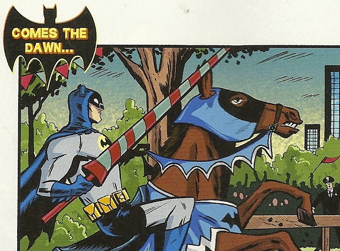 Every Day Is Like Wednesday Batman on a horse!