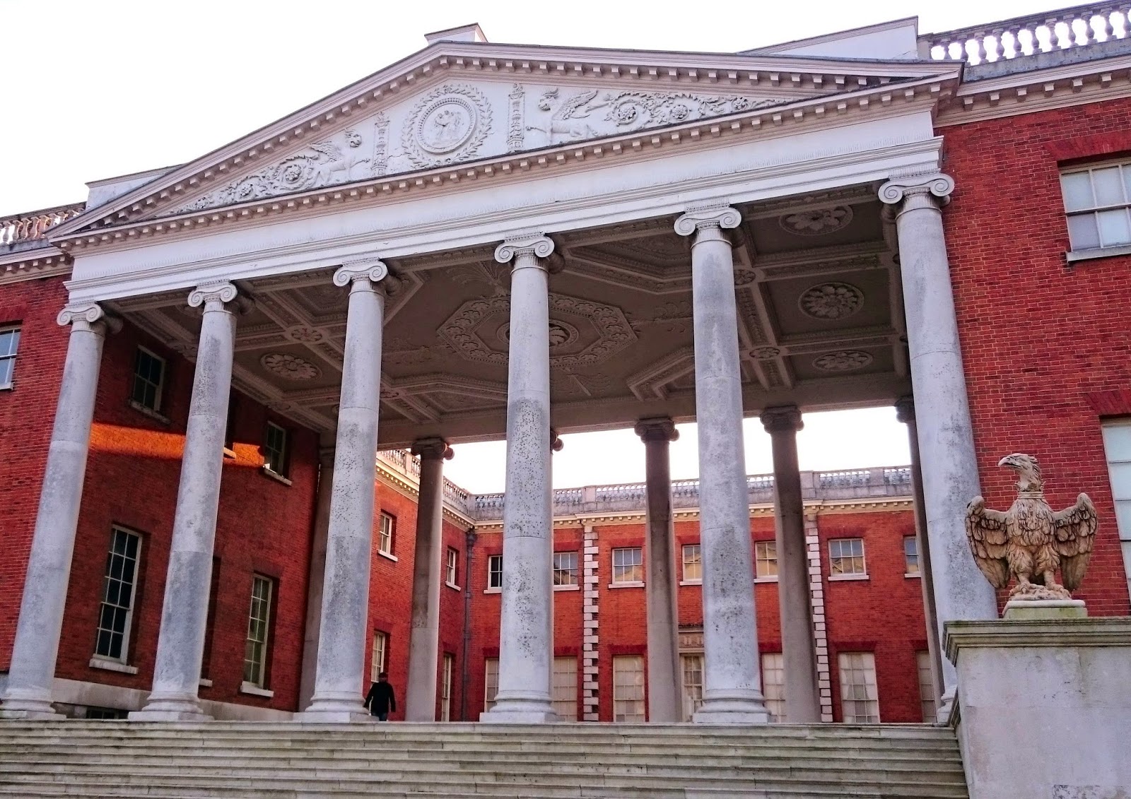 Front entrance of the house, Osterley Park