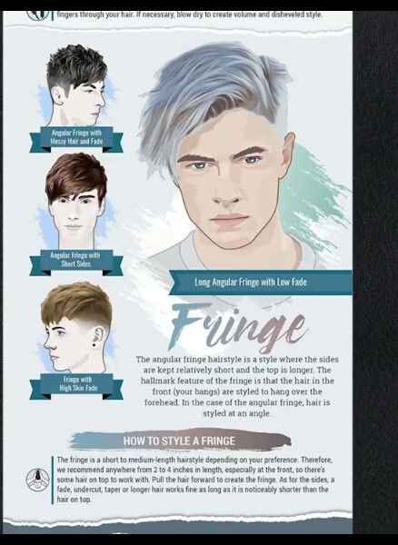 Gaya Rambut Fringe Model Rambut
