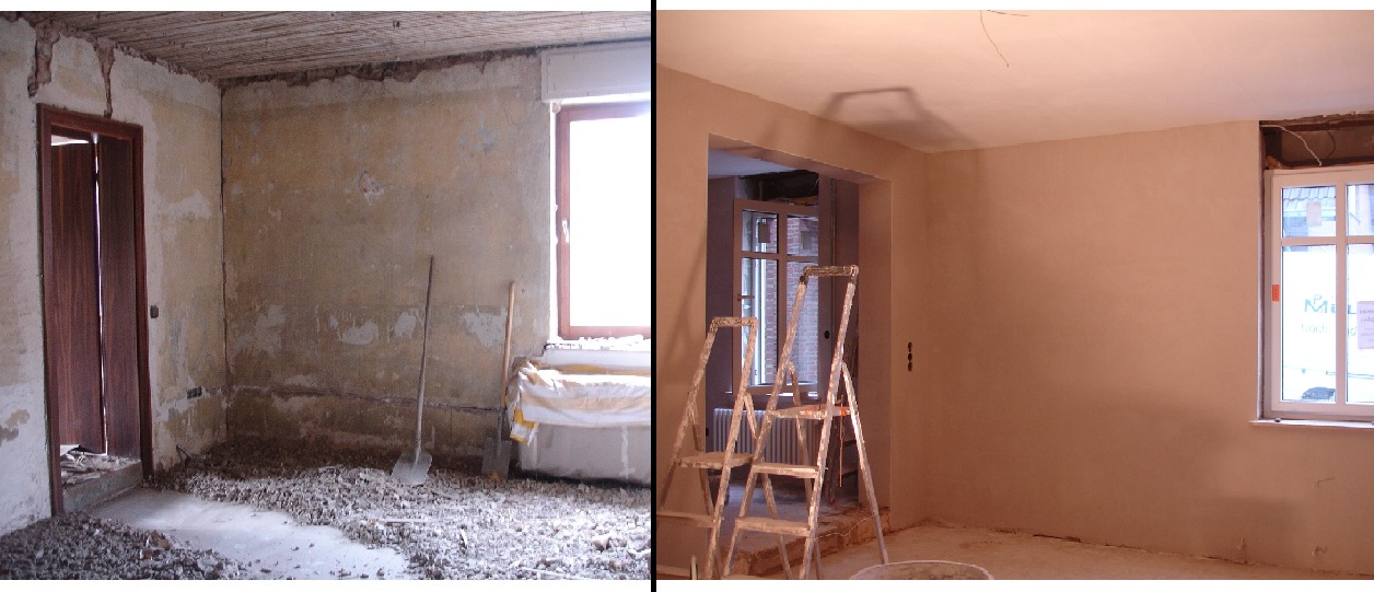 Ab aufs Land: Wohn- und Esszimmer im Umbau