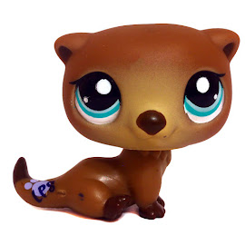 Littlest Pet Shop Collectible Pets Otter (#1609) Pet