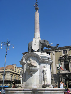 Vaccarini's Fontana dell'Elefante has  become the symbol of Catania