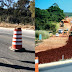Obras de duplicação de 15 km provoca interrupções no tráfego na GO-070/Cidade de Goiás: 