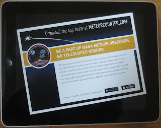 Meteor Counter for iPad and iPhone