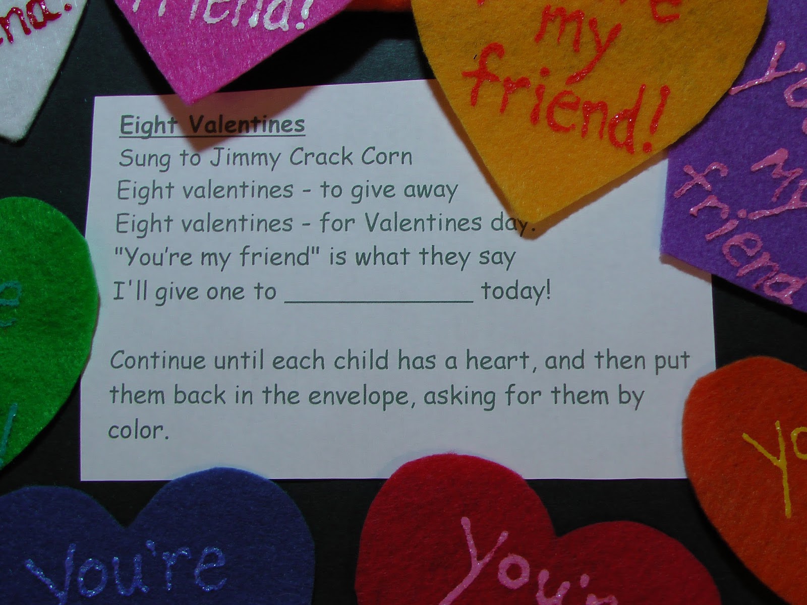 Flannel Board Fun Valentines!