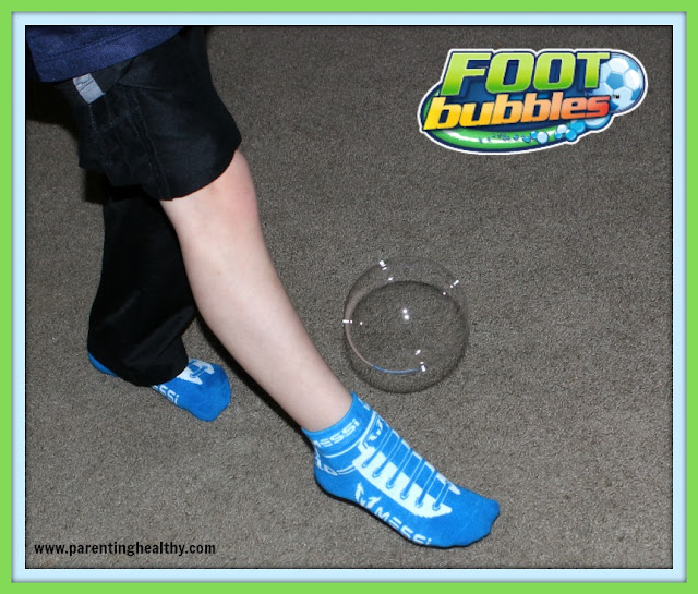 bubbles on foot #11