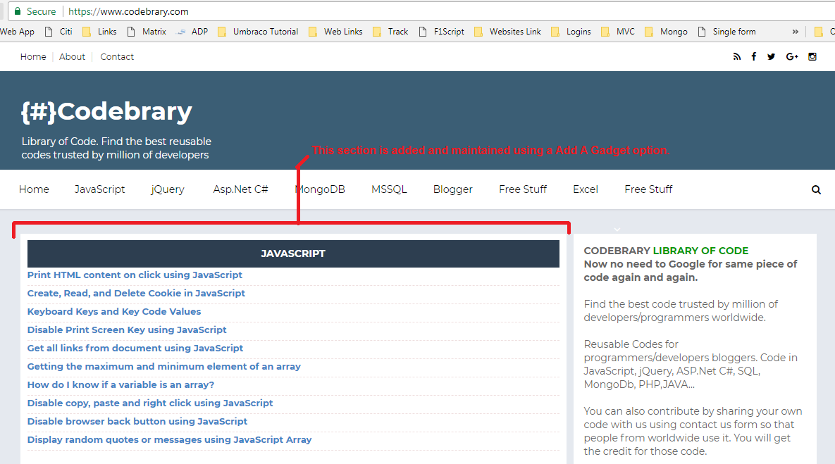 Create a Static Home Page in Blogger