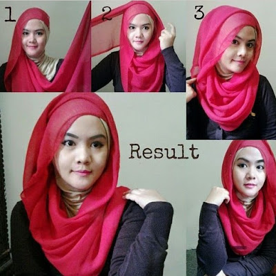 tutorial hijab wisuda segi empat satu warna tutorial hijab wisuda segi empat satu warna