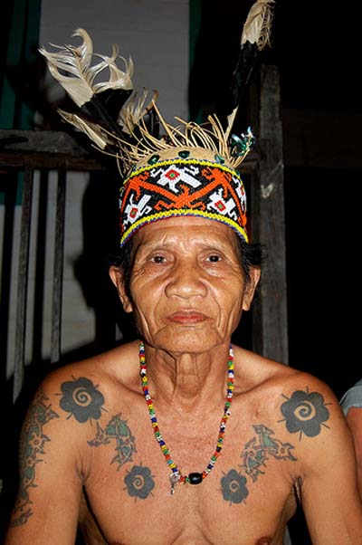 Meaning Of Tattoos For Dayak Tribe Of