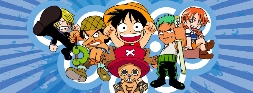 Ảnh bìa facebook One Piece - Cover facebook One Piece đẹp nhất