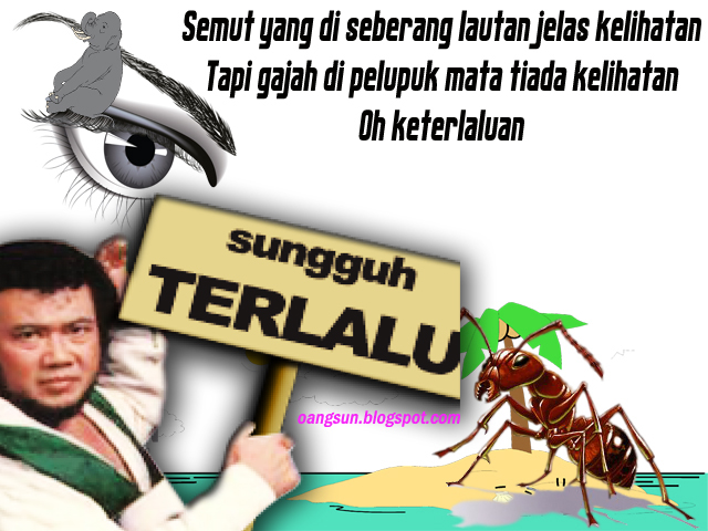 Lirik Lagu Ghibah Rhoma Irama Oan Sun