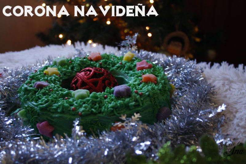 Pastel de almendras para navidad