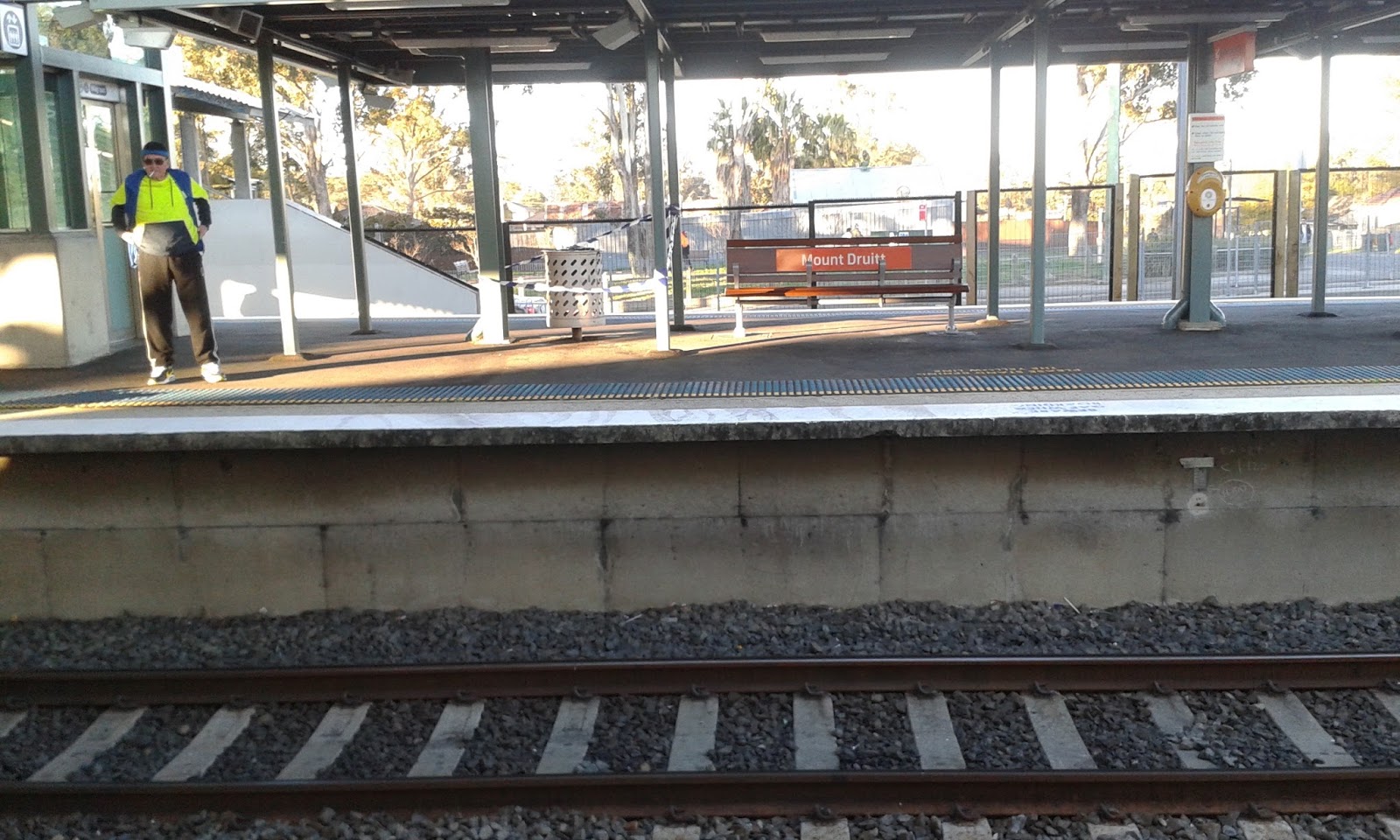 Why I Love Mount Druitt! Mount Druitt Train Station Platforms Seems