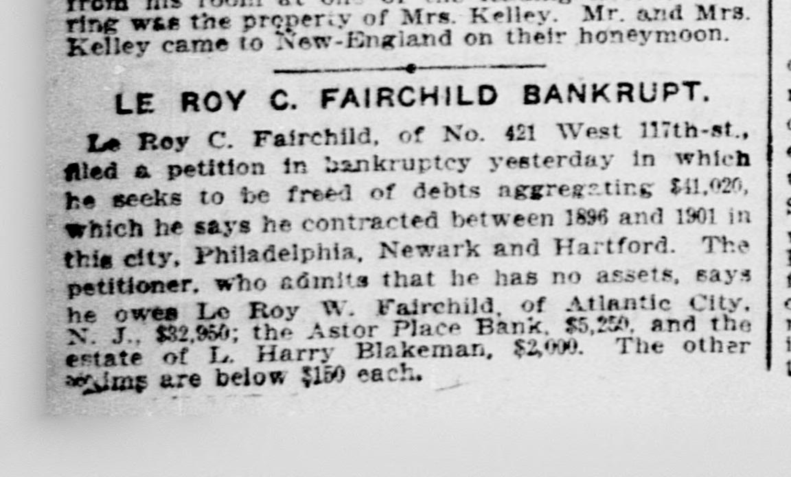 Vintage Pen News Leroy W. Fairchild miscellaneous notes