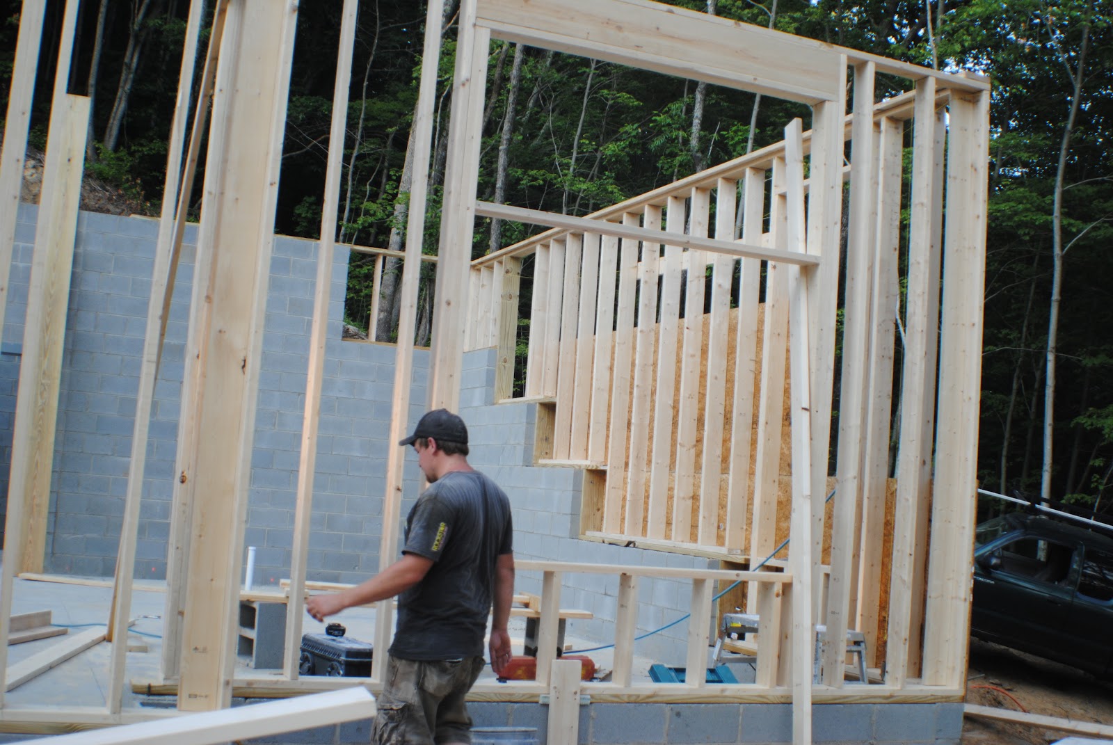 Our New House Support Walls for the Modular