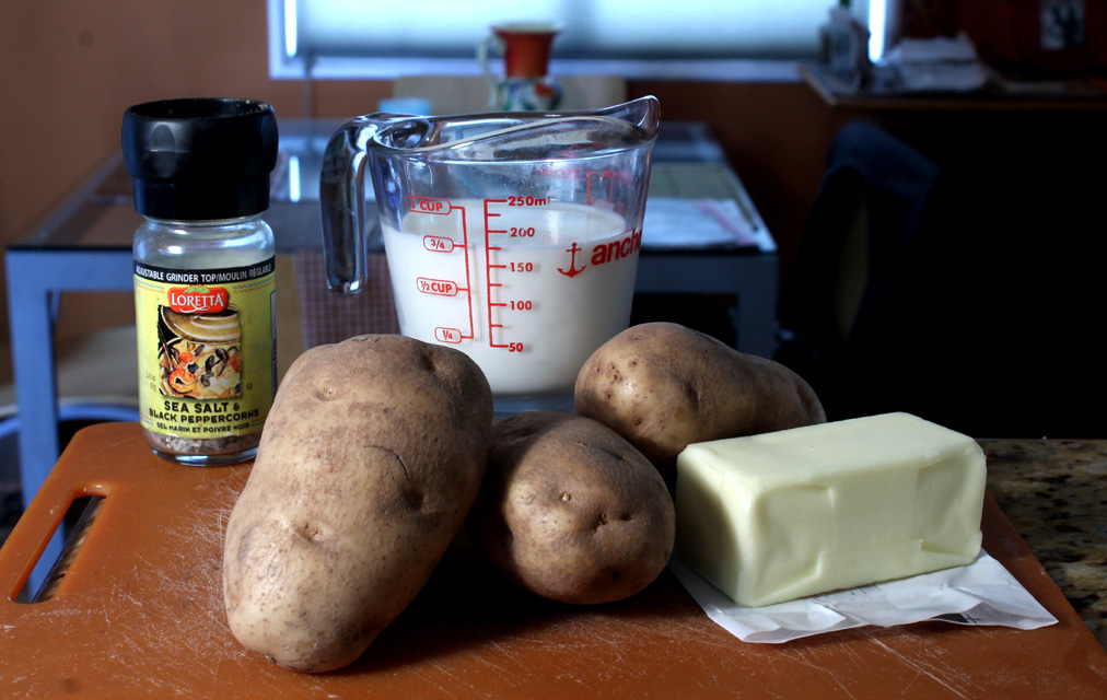 The 99 Cent Chef Mashed Potatoes Video Recipe