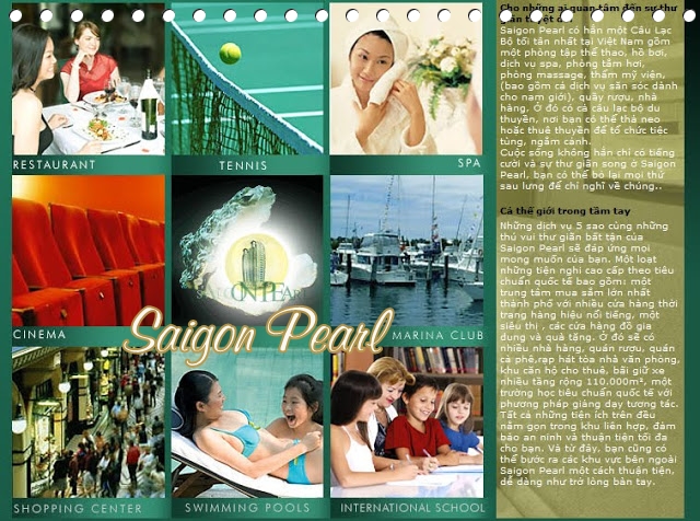 Thue can ho Saigon Pearl 2 phong ngu