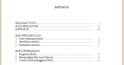 Contoh Daftar Isi Laporan Praktikum Fisika Dasar - Contoh 0108