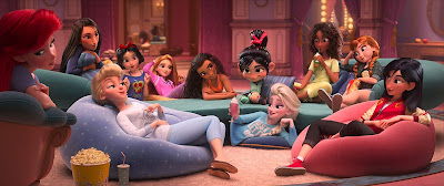 Ralph Breaks the Internet 2018 Disney princesses movie still Vanellope Sarah Silverman