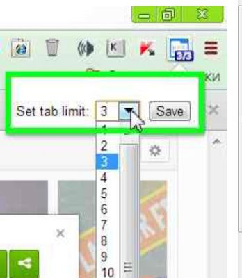 Controlled multi-tab для ограничения вкладок в Chrome