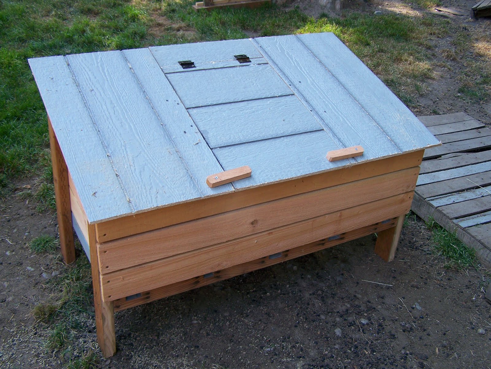 Down To Earth A Goatproof Rabbit Hutch