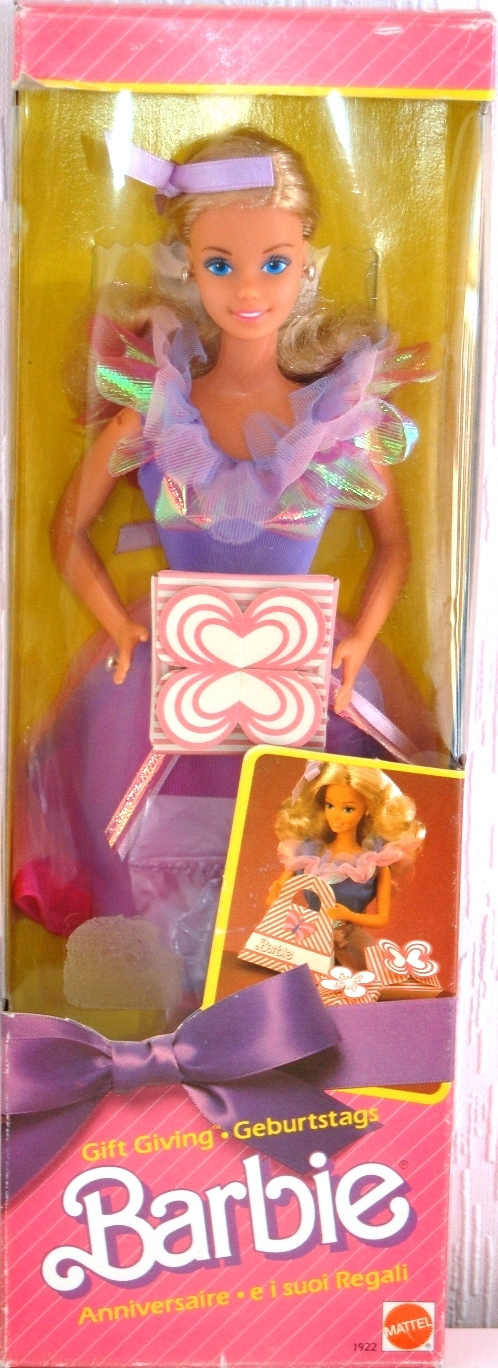 gift giving barbie 1985