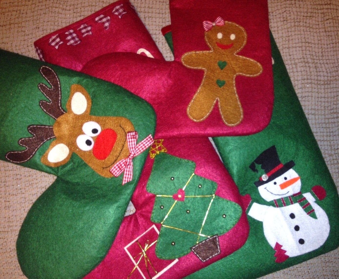 Sewing Dreams: CALCETINES NAVIDEÑOS PARA TODA LA FAMILIA!