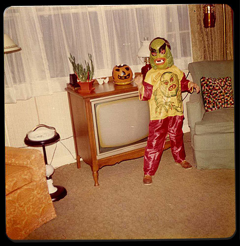 Somebody's Halloween, 1965. Going as the Creature ~