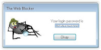 the web blocker password