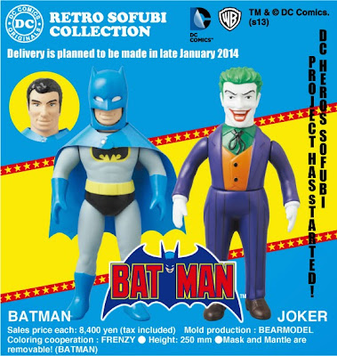 DC Comics Retro Sofubi Collection by Medicom - Batman & The Joker