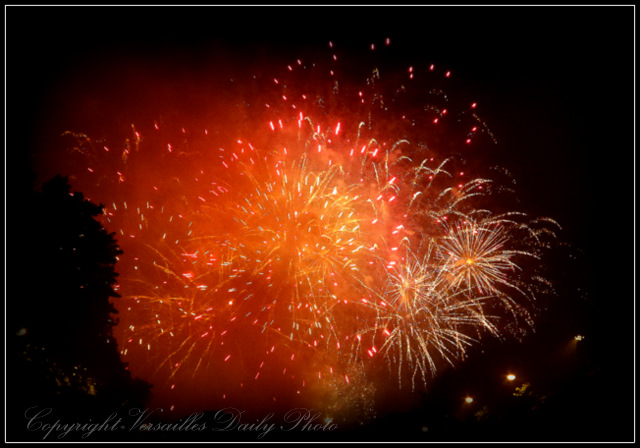 Bastille Day 2014 fireworks Versailles 14 juillet