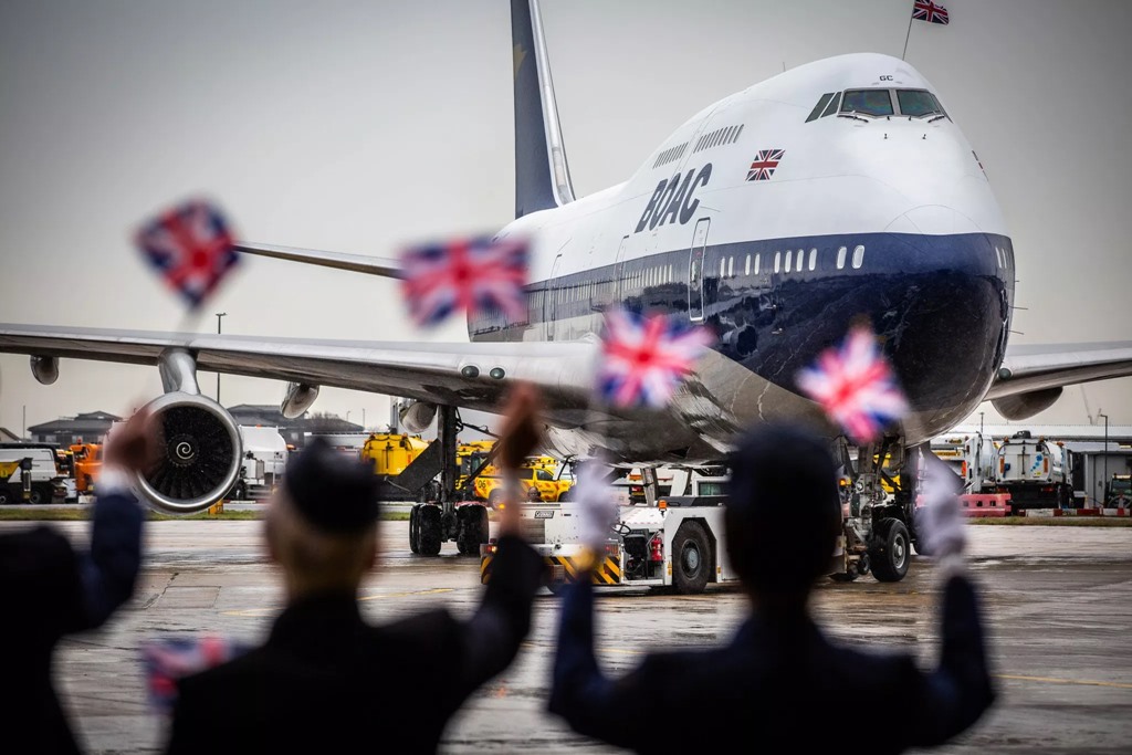 영국항공, BOAC 페인팅