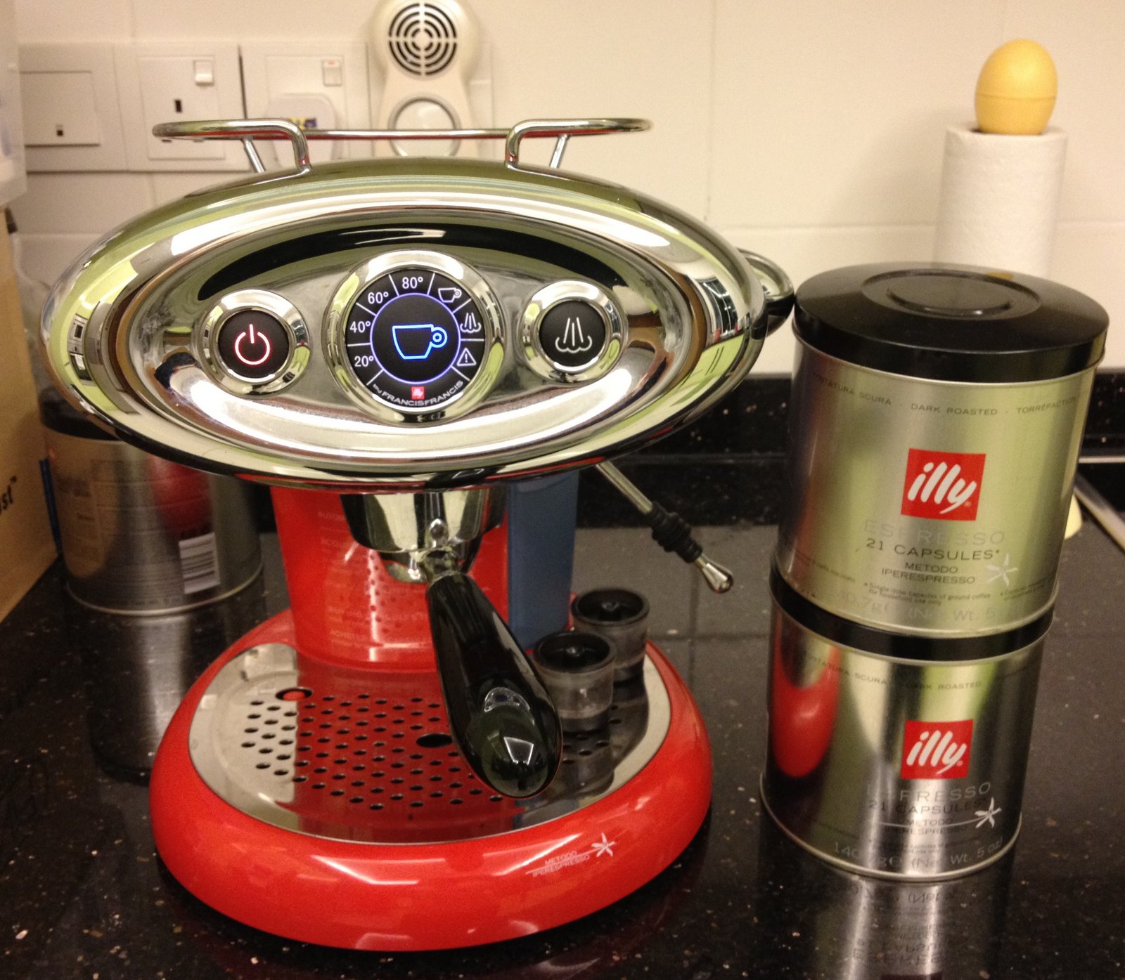 Ramblings Our Illy coffee machine