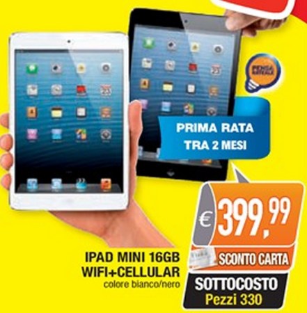 ipad offerte volantino