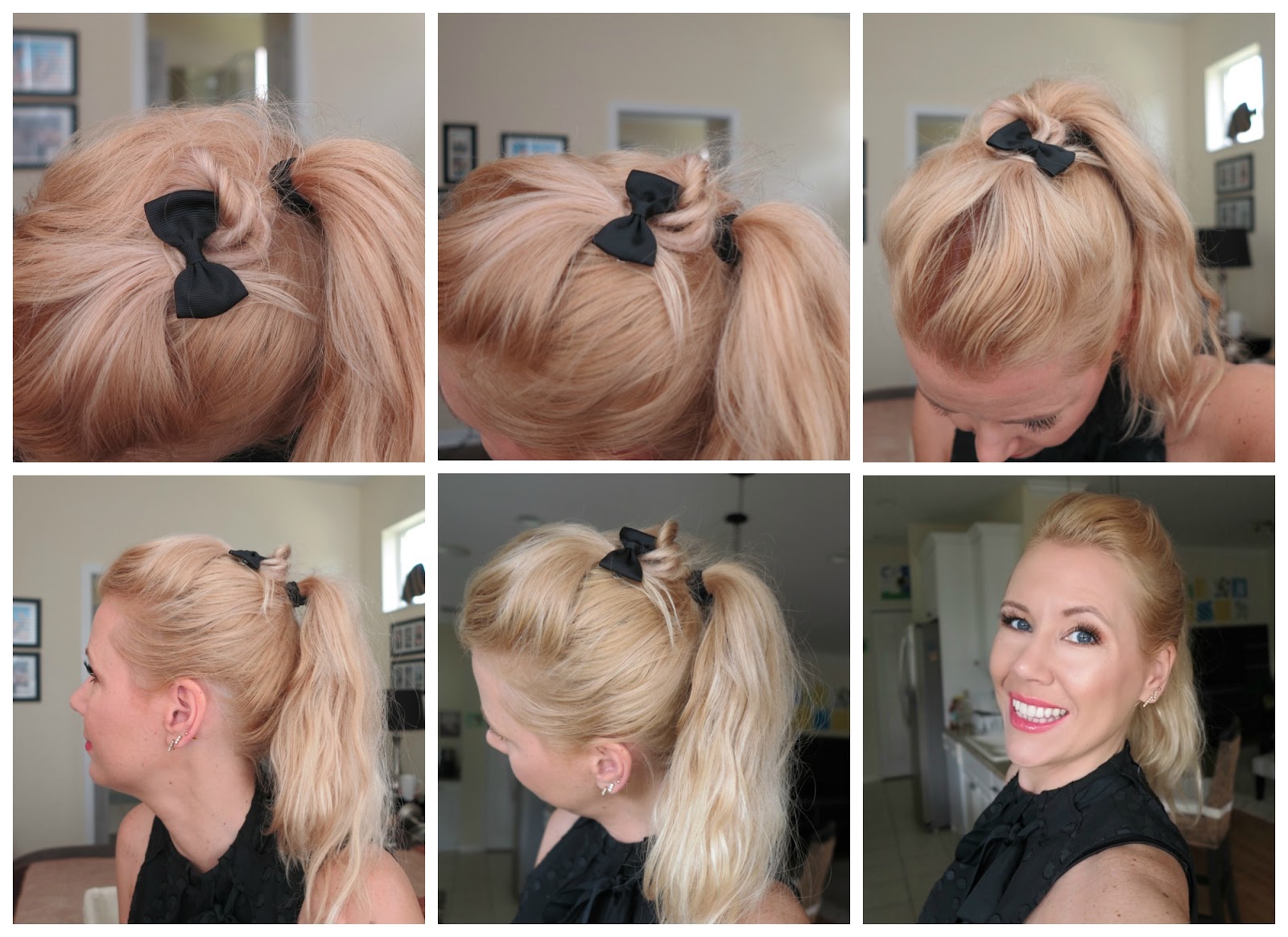 Gwen Stefani ponytail