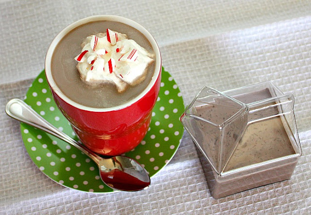 homemade peppermint mocha creamer