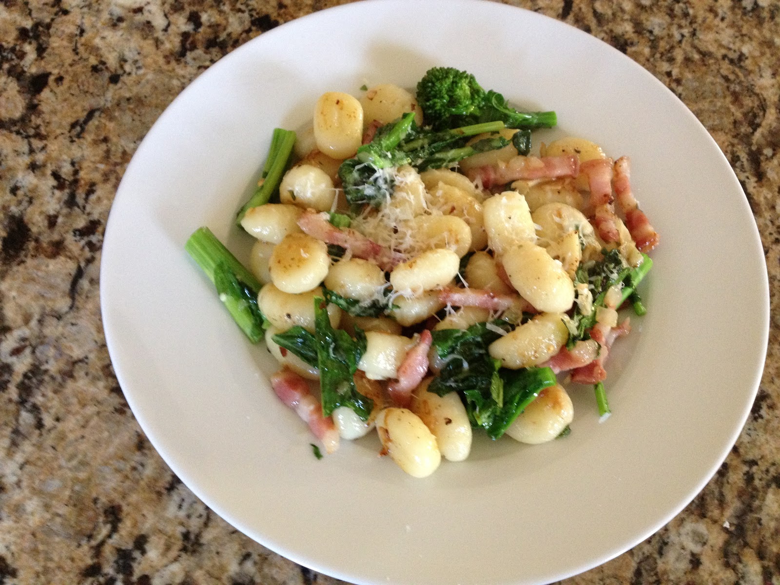 Kevster the Foodie Today's Quick Simple Lunch Potato Gnocchi with