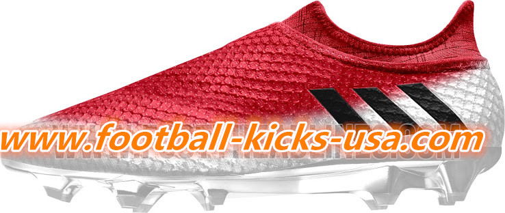 messi red and white cleats