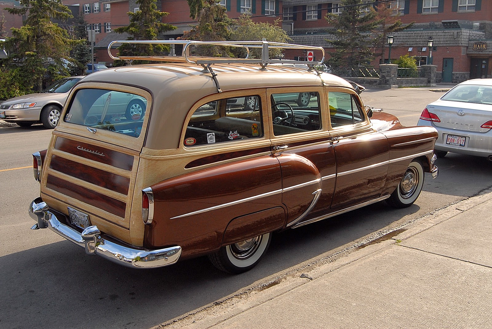 1954 Chevrolet station wagon, Banff.