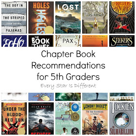 Chapter Book Recommendations for 5th Graders